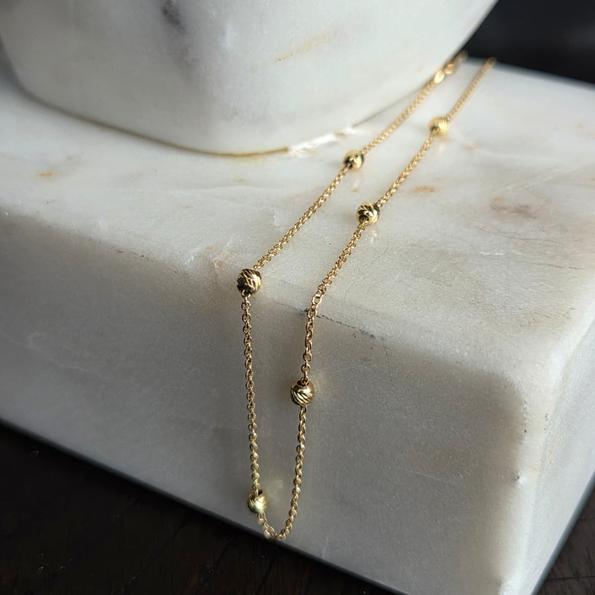 Tobillleras de Oro 18K