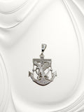 Italian 925 Silver Anchor Pendant