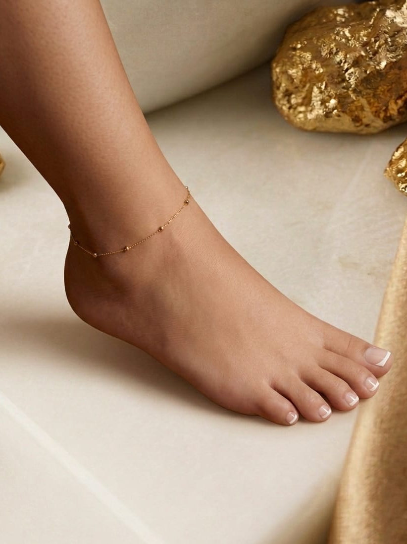 Tobillera 18k