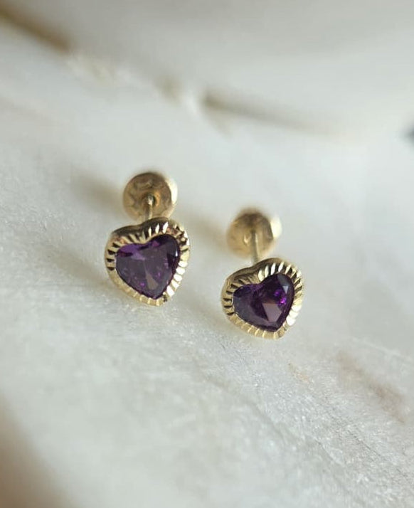 Aretes de Corazon