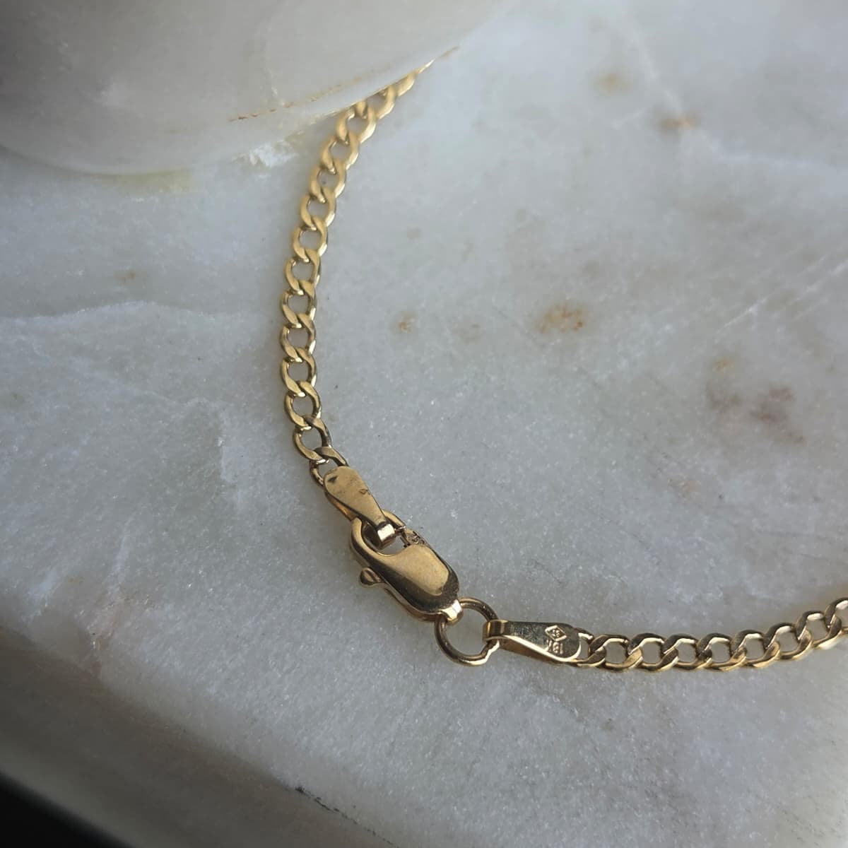 Pulsera cubana de Oro 18K