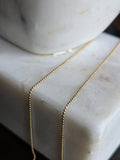 Cadena de Esferas (Ball Chain) de Oro 18K