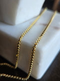 Cadena Popcorn de Oro 14K