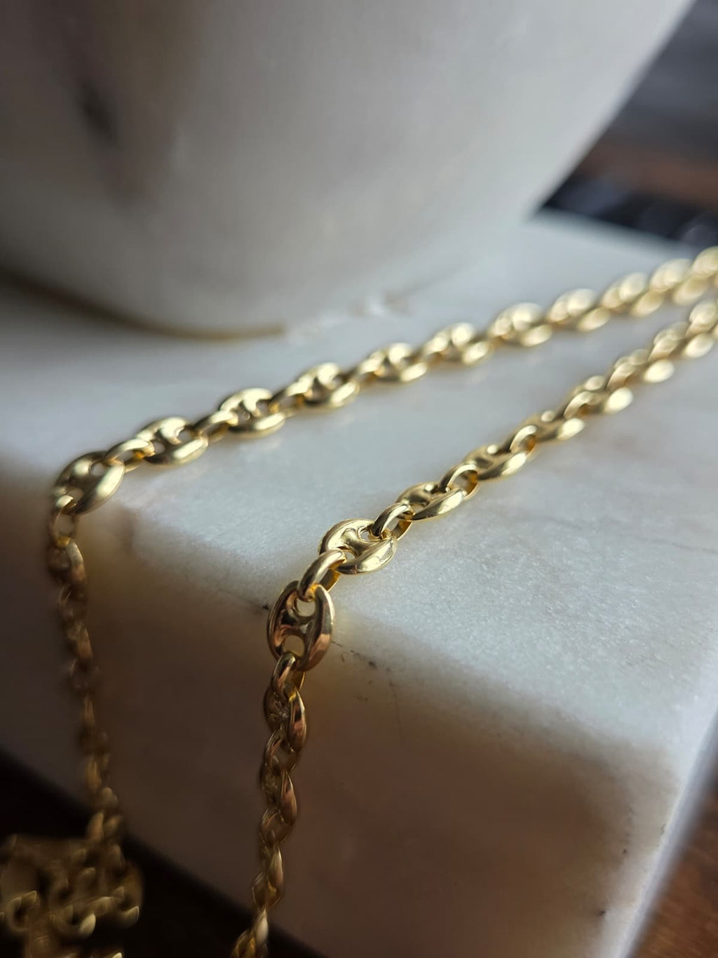 Cadena Gucci de Oro 18K
