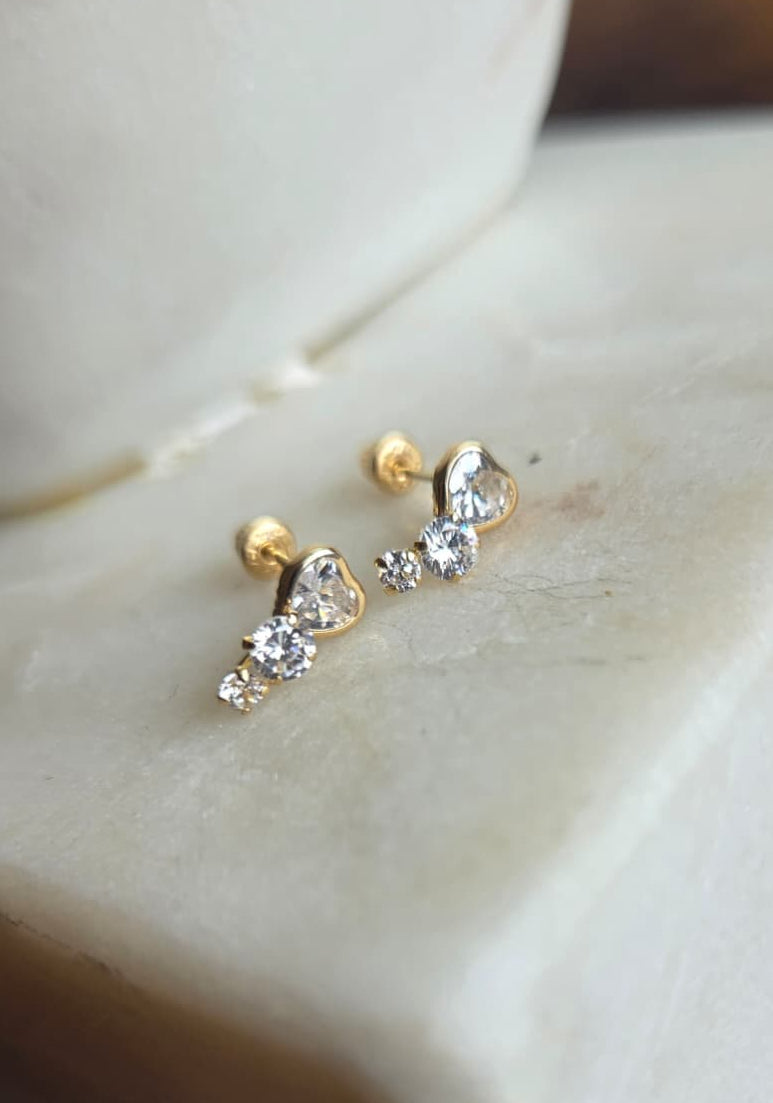 Aretes de Corazon