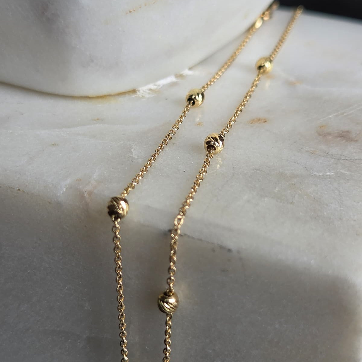 Tobillera de Oro 18k