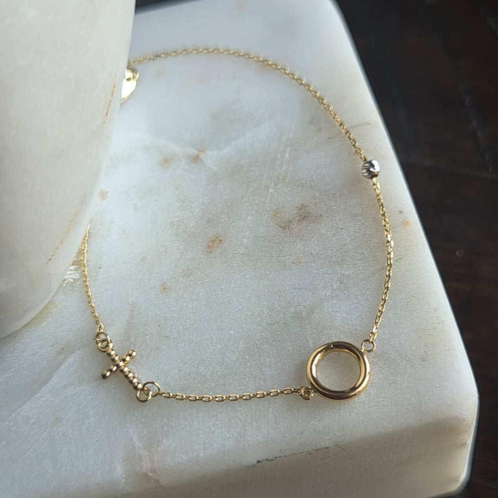 Pulsera de Oro 18K