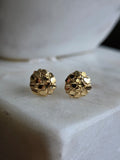 Aretes de oro 18k  Circulo Diamantado