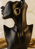 18k Gold Hoop Earrings