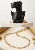 Cadena Mini-Cuban Link 18k